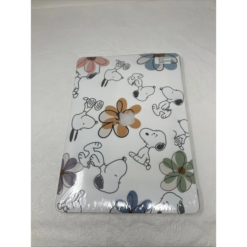 MacBook Air 13 in Case Plastic Hard Shell Cover Snoopy Peanuts A1932 A2179 A2337